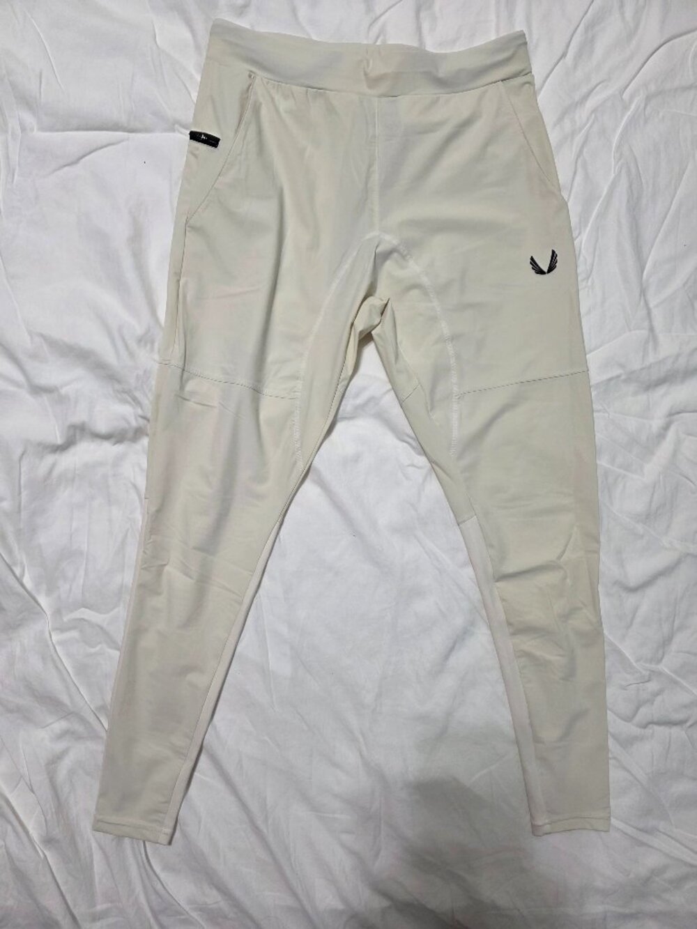ASRV white thermal leggings